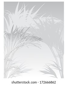 tropical plants (vector drawing nature)