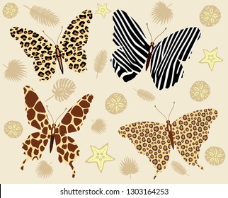 Tropical Print Indonesia Bali Island
leopard tiger zebra giraffe cougar spots zoo entomologist