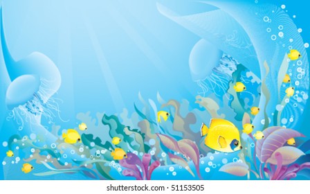 Tropical sea background