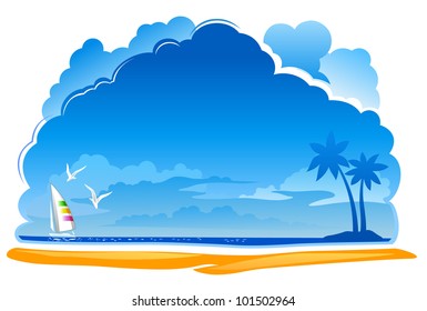 Tropical Sea View
