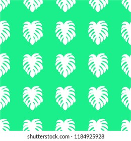Tropical seamless ethnic pattern with exotic leaves. Hawaiian floral design. Summer background for cards, invitations, apartments, wallpapers. Vector illustration.