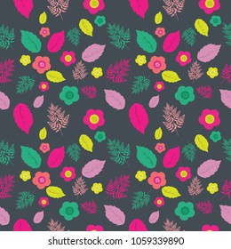 tropical seamless pattern