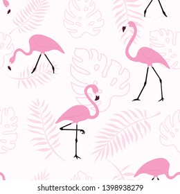 Tropical Seamless Pattern for Background and Wallpaper