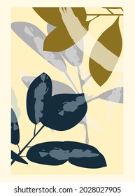 Tropical seamless pattern with colorful plants. Floral seamless vector tropical pattern background with exotic leaves, jungle leaf. Exotic wallpaper, Hawaiian style. Seamless vector texture. — Vector