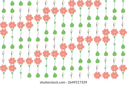 Un patrón tropical sin fisuras con follaje detallado. Elegante Ilustración vectorial apta para el diseño moderno textil y de fondo.