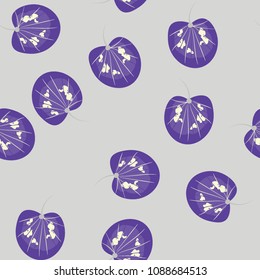 Tropical seamless pattern with leaves.