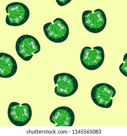 Tropical seamless pattern with leaves. Beautiful tropical isolated leaves. Fashionable summer background with leaves for fabric, wallpaper, paper, covers.