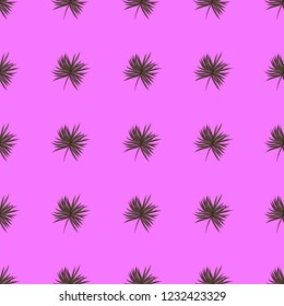 Tropical seamless pattern with leaves. Beautiful tropical isolated leaves. Fashionable summer background with leaves for fabric, wallpaper, paper, covers.
