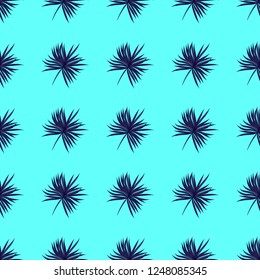 Tropical seamless pattern with leaves.Exotic tropical isolated leaves. Fashionable summer background with leaves for fabric, wallpaper, paper, covers.