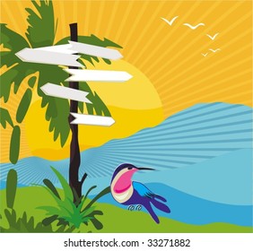 Tropical seascape