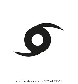 tropical storm icon. Trendy tropical storm logo concept on white background from Weather collection. Suitable for use on web apps, mobile apps and print media.