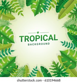 Tropical summer paper background