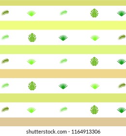 tropical summer tropical plant vector background