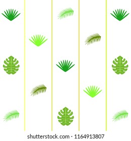 tropical summer tropical plant vector background
