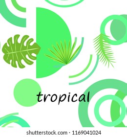tropical summer tropical plant vector background tropical summer tropical plant vector background