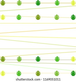 tropical summer tropical plant vector background