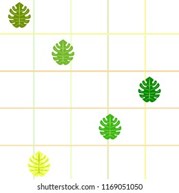 tropical summer tropical plant vector background