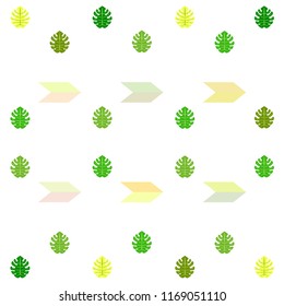 tropical summer tropical plant vector background