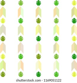 tropical summer tropical plant vector background