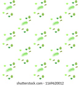 tropical summer tropical plant vector background