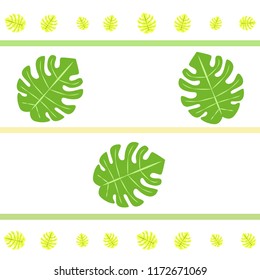 tropical summer tropical plant vector background
