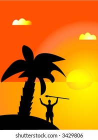 tropical sunrise