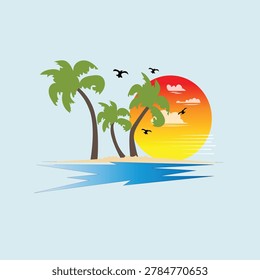 
Tropical
Sunset
Beach
Palm
Trees
Ocean
Summer
Seascape
Island
Silhouette
Evening
Nature
Vacation
Holiday
Travel
Scenery
Landscape
Sky
Sun
Water
Waves
Reflection
Orange
Yellow
Golden
Glow
Dusk
Twilight
Calm
Peaceful
Serene
Birds
Flying
Paradise
Coast
Shore
Sand
Warm
Vibrant
Vector
Illustration
Graphic
Design
Background
Outdoors
Relaxing
Exotic
Sunny
Horizon
Climate