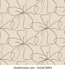 Tropical texture, abstract design with flowers and leafs, botanic natural background, summertime and sprint decorative illustration. Doodle vector. 