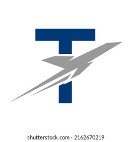 Tropical Travel Logo On Letter T Concept. Modern T Initial Travel logo Design Template