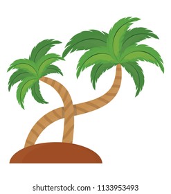 
Tropical tree with leaves shaped like a hand showing palm tree
 svg