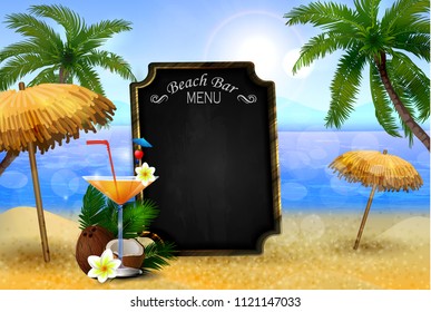 tropical vector background