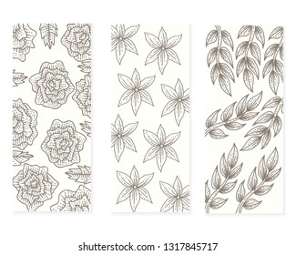 tropical vector hand drawn