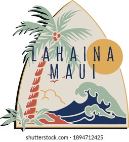 Tropical vector print pattern design