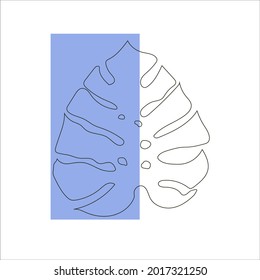 tropical vector print. tropical plants. abstraction for clothing or print