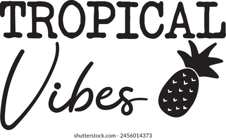 tropical vibes t shirt design lover