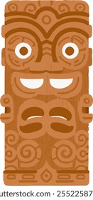 Tropics Polynesia Mask Totem Anthropology