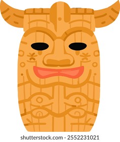 Tropics Polynesia Mask Totem Relic