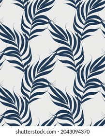 Tropische Palmen und Blumen, die sich harmonisch in den Doodle-Stil einfügen. Schwarz-Weiß exotische Pflanzen. handgezeichnet, Vektorgrafik auf weißem Hintergrund
