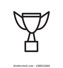 Tropy icon vector design template