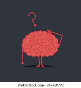 Troubled Brain character