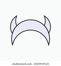 Troublemaker Icon. Devil, Bad Guys Symbol - Vector. 