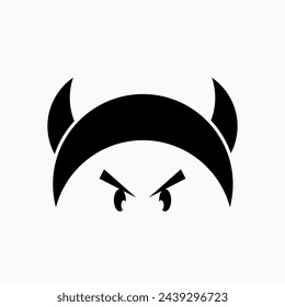 Troublemaker Icon. Devil, Bad Guys Symbol - Vector