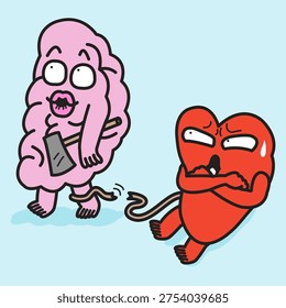 Troubles Brain And Heart