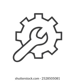Troubleshooting Icon Art Vector Design