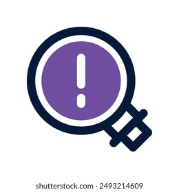 troubleshooting icon. vector dual tone icon for your website, mobile, presentation, and logo design.