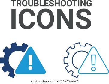Troubleshooting icons. Contains customer satisfaction, assistance, experience, feedback, operator, and technical support icons. Solid icon collection.