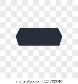 Trough vector icon isolated on transparent background, Trough logo concept
