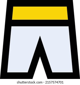 Trouser Vektorgrafik auf transparentem Hintergrund.Premium-Qualität symmbols.Stroke Vektorsymbol für Konzept und Grafikdesign.