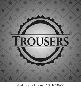 Trousers dark emblem