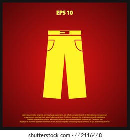 trousers icon